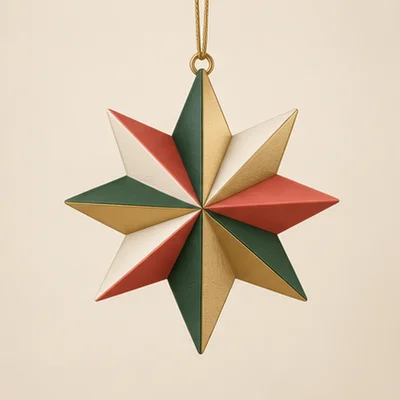 Estrela 3D para Árvore