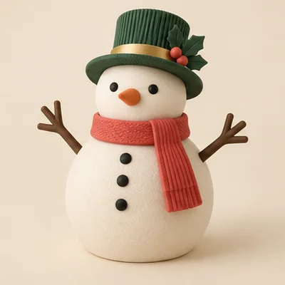 Boneco de Neve Decorativo